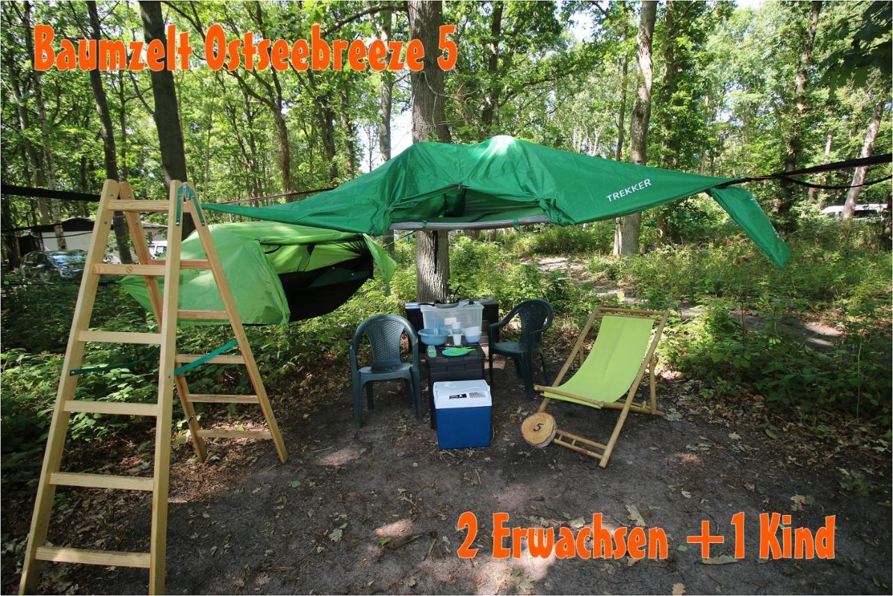 דראנסקה Baumzeltdorf Ostseebreeze Direkt Am Strand מראה חיצוני תמונה